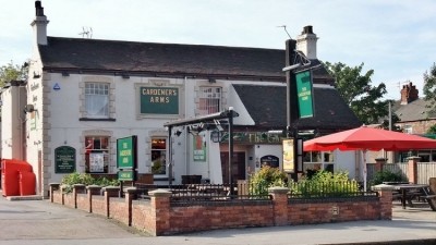 Supportive gesture: the Gardeners Arms in Hull has supported the community as police officers continue to search for a missing student (image: Bernard Sharp, Geograph)