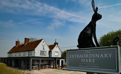 No longer boarded up: the Extraordinary Hare has already received a £500,000 investment