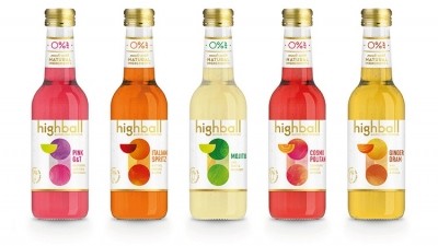 Opportunity for pubs: Highball’s zero-alcohol cocktail range is available in single-serve bottles, cans and on tap