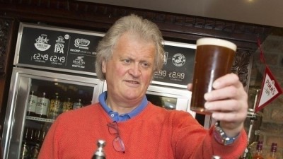 Overwhelming support: despite concerns over spending money on political matters, shareholders voted to keep Tim Martin
