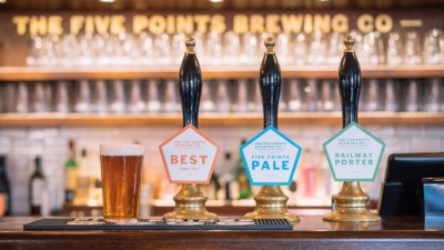 On the up: 2019 saw Five Points' cask beer sales soar