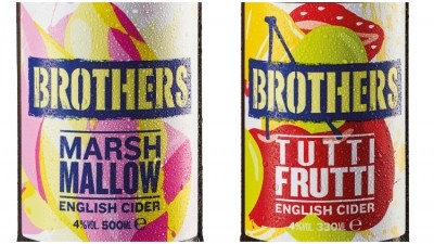 Sweet shop raid: the two new flavours follow Brothers’ introduction of Parma Violet and Strawberries & Cream last year