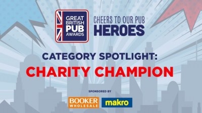 Charity category: pubs have until Friday 24 July to enter the awards