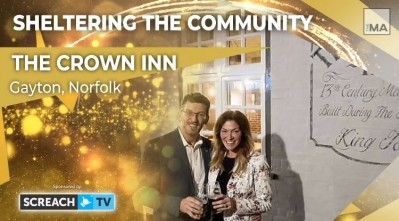 The Crown Inn wins Sheltering the Community at the Great British Pub Awards
