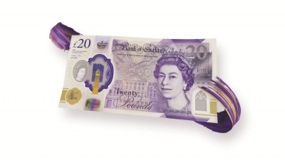 New cash: the polymer £20 note first entered circulation in February 2020 