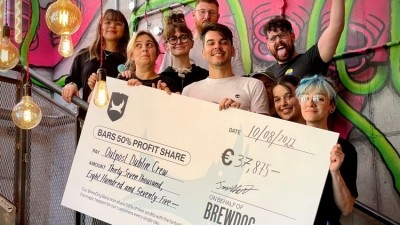 Company initiative: the Blueprint was first unveiled in May this year and outlined the BrewDog's profit share scheme