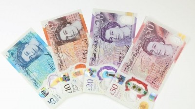 All change: from tomorrow (Saturday 1 October), only polymer bank notes will have legal tender status (image: Flickr: Bank of England)