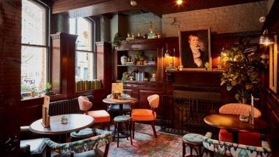 Interiors redecorated: there are nods to Manchester’s industrial past at the revamped Rain Bar