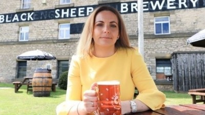 Perfect storm: Black Sheep Brewery appoints administrators (Pictured: Black Sheep chief executive Charlene Lyons)