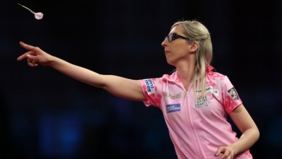 Bull's-eye: Fallon Sherrock will be one of four PDC darts players whose shirts will be sponsored by PubAid