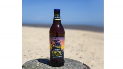 Low-booze beer: Adnams Ghost Ship Alcohol Free is 0.5% ABV