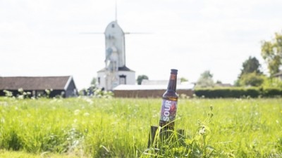Inspiration: The beer’s label takes its lead from Fink’s Suffolk background, and features Saxtead Mill, near Woodbridge