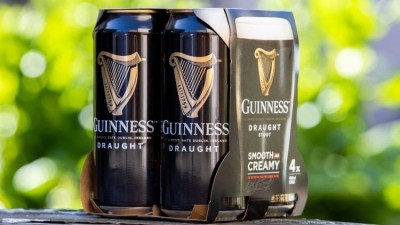 Green move: the packaging change will reduce Diageo's plastic consumption by some 400 tonnes a year