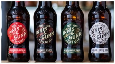 Top gun: 83.1% of those surveyed said they would recommend Innis & Gunn to a friend or colleague