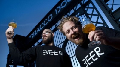Innovative duo: festival organisers and We Are Beer founders Daniel Sylvester (left) and Greg Wells