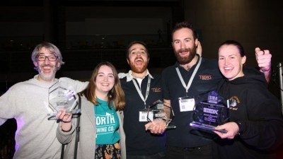 Award winners: North Brewing Co, Tring Brewery and Wolf Brewery took top gongs home