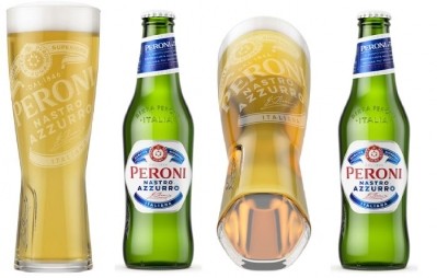 A new do: Peroni shapes up its design