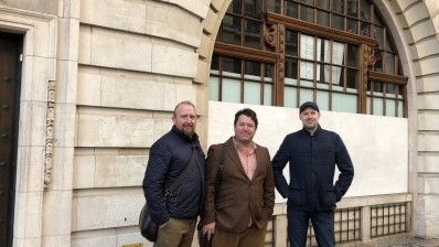 Partnership: (l to r) Simon Webster, CEO of Thornbridge Brewery, Jamie Hawksworth and Jonathon Holdsworth, owners of Pivovar