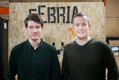 Innovative: Eebria's Peter Kennelly and David Jackson are on a mission to improve beer distribution