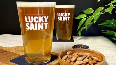Lucky strike: low-alcohol lager Lucky Saint has been launched on draught at London pubs