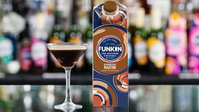 Easy serve: Funkin's Pre-Batched Espresso Martini Cocktail Mixer aims to allow operators to create a popular cocktail in a quick and consistent way