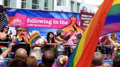 Pride parties: Many businesses will get involved in Brighton's Pride celebrations this weekend but the council has denied several an alcohol licence (Image: Dominic Alves, Flickr)