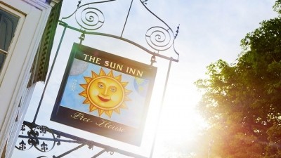 Time to shine: the Sun's Piers Baker has transformed the 15th century pub he bought 15 years ago.