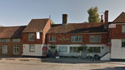 Closing time: severe business rates rises have forced the Three Crowns to shut after eight years (image: Google Maps)