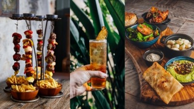 North-east bound: The Botanist menu includes hanging kebabs, recycled banana and ginger cocktails and vegan choices