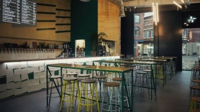 Company growth: North is now at 10 sites including its taproom (pictured) on Sovereign Street in Leeds (image: John Slemensek Bokehgo)