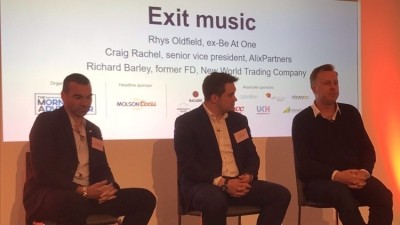 Exit talks: (l-r) Richard Barley, Craig Rachel and Rhys Oldfield outlined best practice for an exit at MA500 Manchester