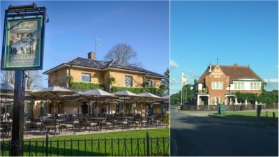Double swoop: Fuller’s has taken on sites in Cheltenham and in the New Forest, Hants