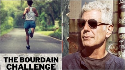 Fundraising effort: The Burnt Chef Project is using legendary chef Anthony Bourdain (right) as inspiration
