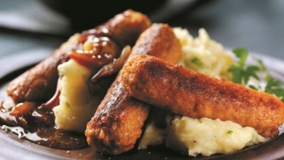 On the up: Central Foods has reported soaring sales of veggie and vegan sausages
