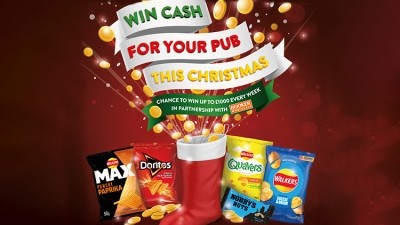 Christmas competition for pubs from Walkers