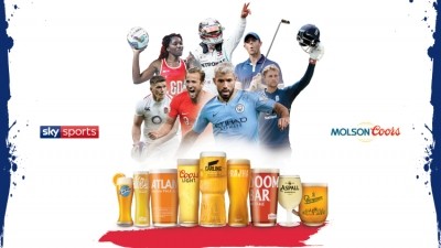 New deal: Sky and Molson Coors' partnership offers a discount on sports TV subscriptions