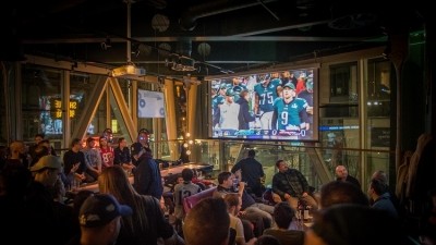 Growing: popularity of American Football has increased rapidly in the UK since the first NFL London game in 2007 between the Miami Dolphins and New York Giants
