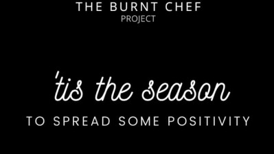 Festive joy: The Burnt Chef Project will spread positive messages with a new scheme