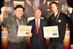 The three 'supreme champions' were selected from the gold medal winners for their category