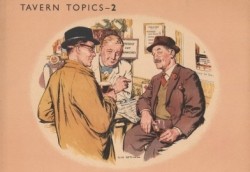 Part of The Profit On Beer poster which features a copy of the Morning Advertiser