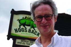 Hogs Back brewery's Rupert Thompson