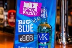 VK Blue will be the first flavour to appear in the 500ml format