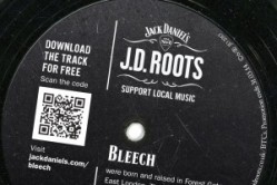The Track Mats direct drinkers to the JD Roots site