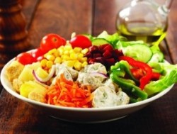 Harvester salad: A healthy pub option