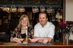 Tracey and Steve Brady at the Marquis of Lorne, Nettlecombe, won the top award