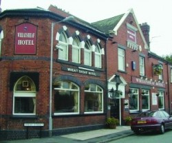 Size dispute: the Wheatsheaf Hotel in Stoke-on-Trent