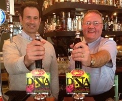 Sam Calgione and Jim Robertson launch DNA New World IPA