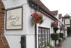 Hand & Flowers: top pub in Waitrose Good Food Guide
