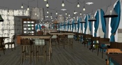Artist's impression of Marmalade interior. The bar and bistro opens Friday 6 February