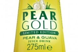 J20 Pear Gold is a blend of pear and guava